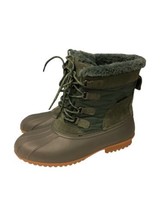 Propet Ingrid Lace Up Snow  Womens Size 12 Casual Boots Wild Thyme Sage Green - £47.41 GBP