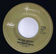 Beach Boys Help Me Rhonda 45 rpm Do You Wanna Dance Canadian Pressing - £3.86 GBP