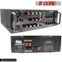 5core Stereo Car Truck Amplifier 2 Channel Mic Input Amplificador Para C... - $29.99