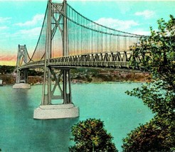 New State Mid-Hudson Traffic Bridge Poughkeepsie New York NY UNP 1920s Postcard  - £9.77 GBP