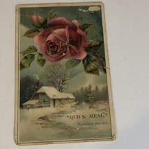 Quick Meals Gasoline Stoves Victorian Trade Card VTC 7 - £5.53 GBP