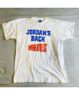 Vintage Jordan’s Back Wheaties T-Shirt 90s Chicago Bulls Size XL RARE Bl... - $2,700.35 MXN