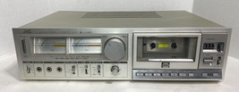 JVC KD-A55J Stereo Cassette Deck &#39;Super ANRS&#39;, Silver - Vintage Japan - $122.95