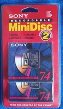 Sony mindisc 2 pack New - $25.00