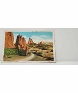 Colorado Springs CO Garden of the Gods Postcard Old Vintage Card 1936 - $178.59 MXN