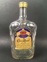 Crown Royal 1.75L EMPTY Glass Large Whisky Bottle Canada - $14.85