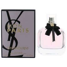 Mon Paris by Yves Saint Laurent, 3 oz Eau De Parfum Spray for Women - £101.21 GBP