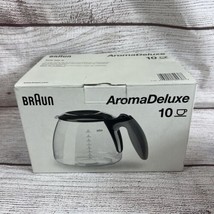 Braun Coffee Maker Glass Carafe, AromaDeluxe, Black, KFK500B - $24.74