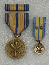 ARMED FORCES RESERVE MEDAL, RIBBON, MINI MEDAL, NATIONAL GUARD, FREE SHI... - $16.50