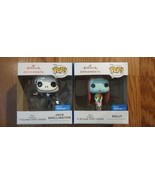 Lot 2 Hallmark Funko Pop Ornaments Nightmare Christmas Jack Skellington ... - $624.42 MXN