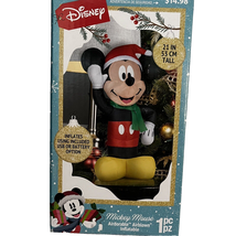 Disney 21 in Waving Mickey Mouse Airblown Inflatable Indoor Use USB Battery New - £14.11 GBP