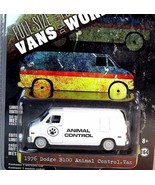 DODGE B100 ANIMAL CONTROL VAN, LIMITED EDITION GREENLIGHT 1/64 DIECAST C... - $30.07