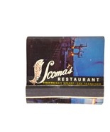 Vintage Matchbook Scoma&#39;s Restaurant San Francisco CA Full Unstruck Adve... - $252.67 MXN