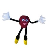 Hardee&#39;s Plush Bendable California Raisins - Lady (1988)  - $7.90