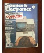 Science &amp; Electronics Magazine Mar/April 1981 Super Computer Section - A... - £7.46 GBP