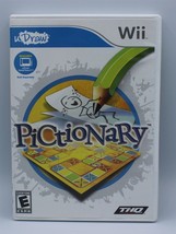 Pictionary ( Wii, 2010) - CIB - Complete In Box W/ Manual - Tested - £5.46 GBP