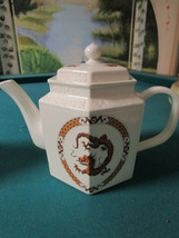Arthur Woods &amp; Sons Staffordshire Teapot Floral And Dragon Goebel - Pick One - £30.80 GBP