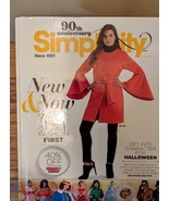 2017 (Autumn) Simplicity Pattern Counter Book (Hobby Lobby) 1708S Halloween - $53.07 CAD