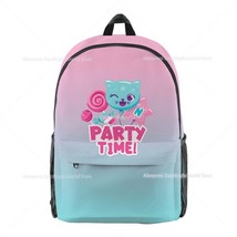 Girls Like Nastya 3D Print Backpacks Students Cartoon School Bags Kids Cute Book - £35.56 GBP