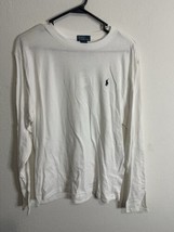Polo By Ralph Lauren Youth White Long Sleeve Small Pony Logo Shirt Size ... - $24.74