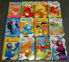 12 SESAME STREET Beginners Book BIG BIRD ZOE COOKIE MONSTER ERNIE+ FROZE... - $24.99