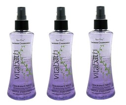 (LOT 4) Vitabath Body Fragrance Mist Lavender Chamomile w/ Vitamins, 8 oz Ea NEW - £39.68 GBP