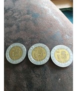 2006 $5 Mexican Coins - $76.22 MXN