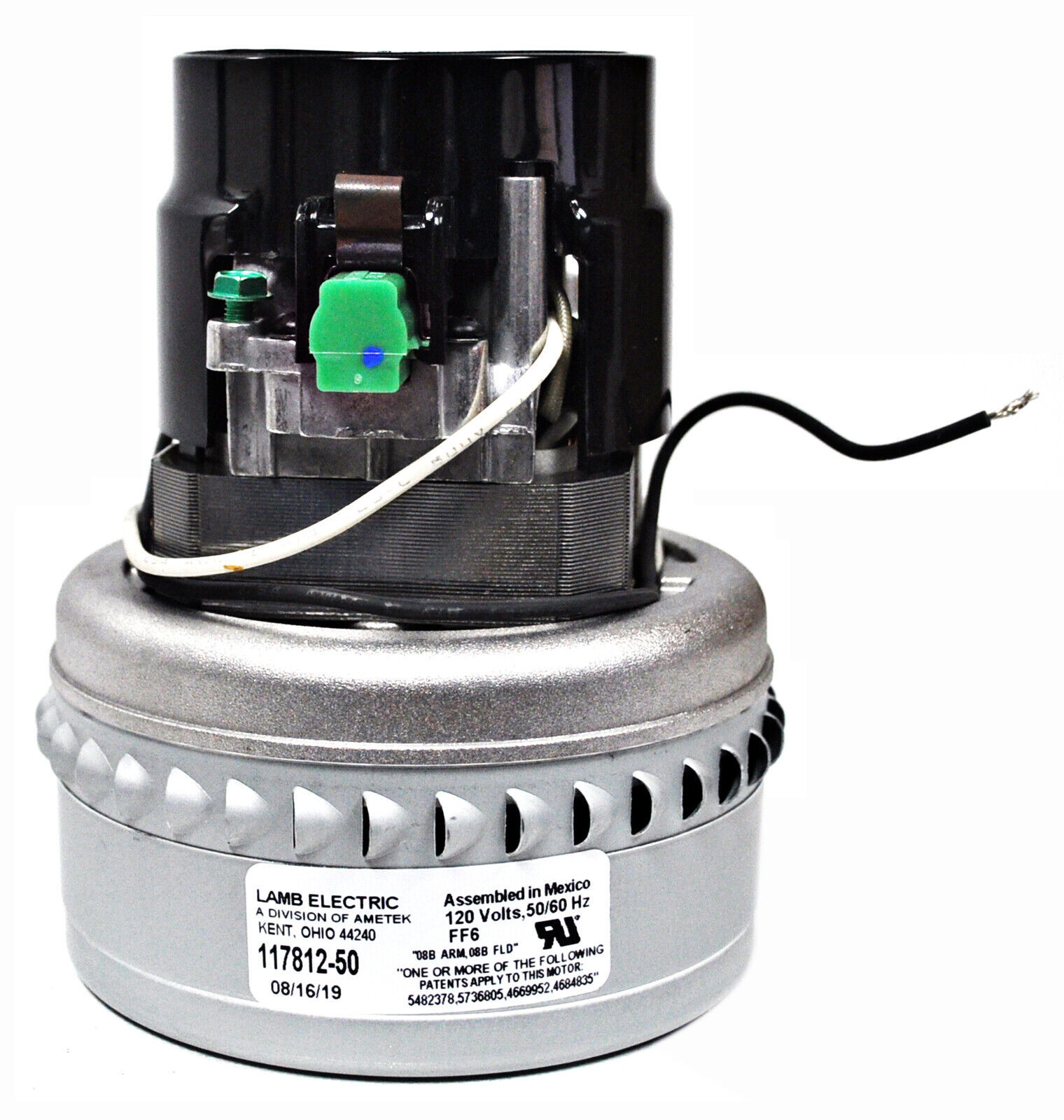 Primary image for Ametek Lamb 4.8 Inch 2 Stage 120 Volt B/S Peripheral Bypass Motor 117812-50