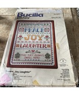 Bucilla needlecraft Peace Love Joy 49140 Drawing Board Collection 11x14 - £13.90 GBP