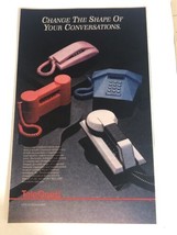 1980s Telequest Telephone Vintage Print Ad Advertisement pa22 - $6.92