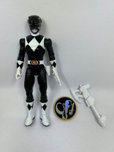 Power Rangers Mighty Morphin 6&quot; Figure VHS Exclusive - Black Ranger LOOSE OPENED - $24.74