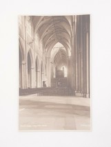 York Minster Cathedral Nave RPPC Judges Ltd Photo Postcard England VTG - £7.78 GBP