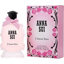 Anna Sui L&#39;amour Rose By Anna Sui Edt Spray 2.5 Oz - £42.81 GBP