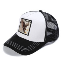 Patch Embroidered Flower Animal Pattern Baseball Cap Sunshade Men&#39;s And Women&#39;s  - £10.30 GBP