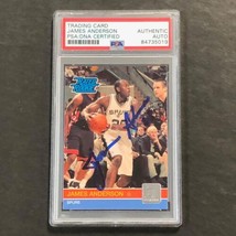 2010-11 Donruss Rated Rookie #247 James Anderson Signed Card AUTO PSA Slabbed Sp - £56.29 GBP