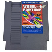 Wheel Of Fortune Junior Edition Nintendo Entertainment System NES Game Cart Only - £10.41 GBP