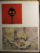 Artist 11.5&quot; x 9.75&quot; Bookplate Print: Takaashi Murakami - Mushroom Bomb &amp; 727 - £2.74 GBP