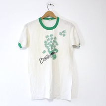 Vintage St Patricks Day Boston T Shirt Medium - $27.09
