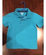 Garanimals boy&#39;s size 3T royal blue Shirt Sleep Two Button (100%cotton!) - $128.10 MXN