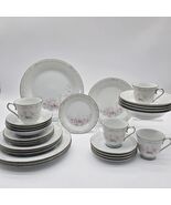 Vintage Mikasa Carthage 28-Pc Dinnerware Set 1980&#39;s Made in Philippines ... - $287.09