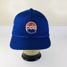 Vtg PDC Peoria Garbage Disposal Company Illinois Trucker Hat Cap Snapback - £6.33 GBP