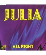 JULIA - ALL RIGHT CANADA CD-SINGLE 1996 4 TRACKS RARE HTF COLLECTIBLE - £62.21 GBP