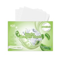 SPRCLNR Laundry Detergent Sheets - 64 Loads - No Plastic - Fragrance Free - - $9.89
