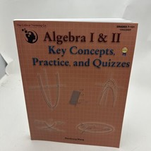 Algebra I &amp; Ii Key Concepts, Practice, And Quizzes (Grades By Meizhong Wang New - £24.43 GBP