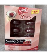 GLADE Scented Oil Candle Refills Apple Cinnamon 8 Candles New Old Stock ... - €21,25 EUR