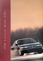 1996 Lincoln MARK VIII sales brochure catalog US 96 MK8 - $10.00