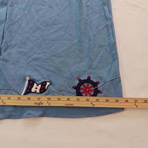 Bechamel Women's Size 2X Blue Maxi Pull-On Elastic Waist Skirt With Pockets image 12