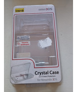 Logic3 Cover Crystal Case And Screen Protectors For Nintendo 3DS New - $23.60