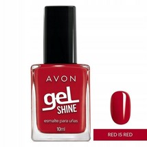 Avon Gel Shine Red is Red Gel Nail polish nail enamel New - £12.50 GBP