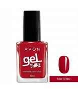 Avon Gel Shine Red is Red Gel Nail polish nail enamel New - £12.60 GBP